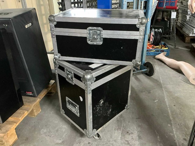 Flightcase (2x) - afbeelding 1 van  3