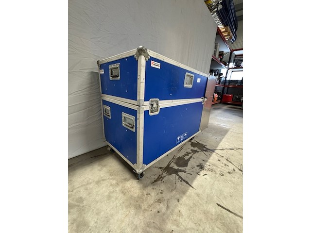 Flightcase, blauw - afbeelding 2 van  3
