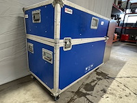 Flightcase, blauw - afbeelding 2 van  3
