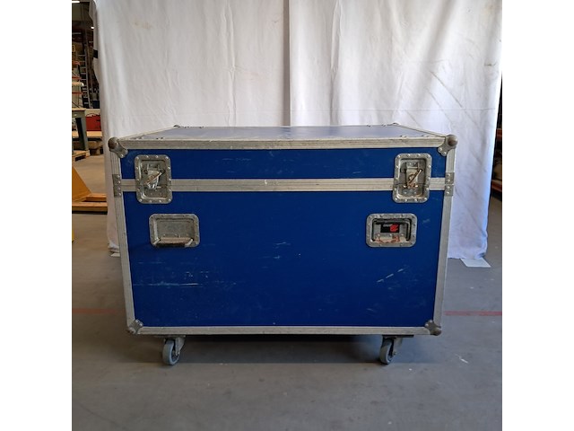 Flightcase, blauw - afbeelding 1 van  13