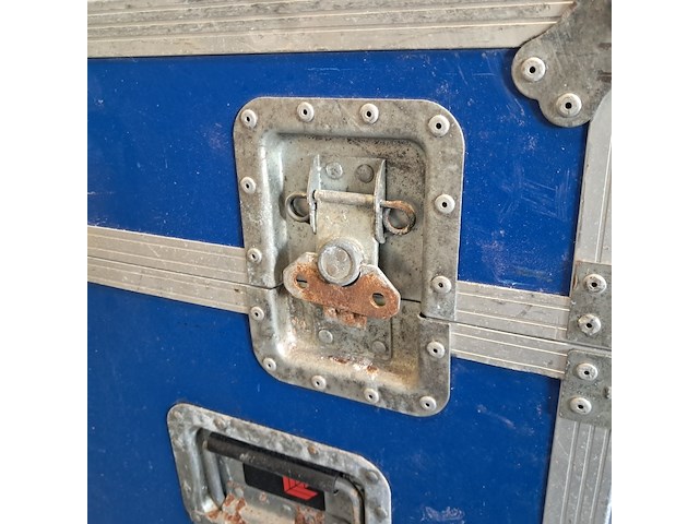 Flightcase, blauw - afbeelding 10 van  13