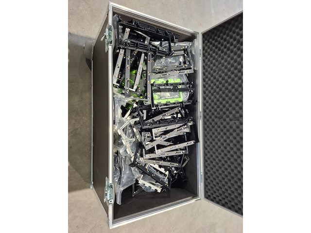 Flightcase, flightcase, zwart - afbeelding 2 van  6