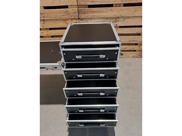 Flightcase met 5 lades en tafel, power dynamics, pd-fa6 - afbeelding 11 van  14