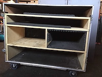 Flightcase met front opening 114 x 70 x 83 - afbeelding 5 van  7