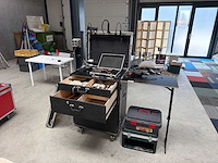 Flightcase voor muziek/light mixer
