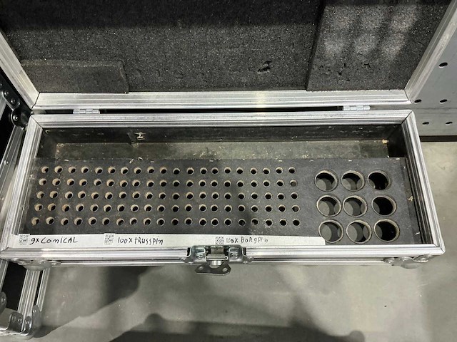 Flightcase voor trusspinnen (7x) - afbeelding 3 van  6