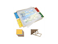 Flinq - verstelbare puzzelbord met sorteersysteem (5x) - afbeelding 1 van  2
