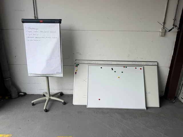 Flipover en 3 whiteboards - afbeelding 1 van  5