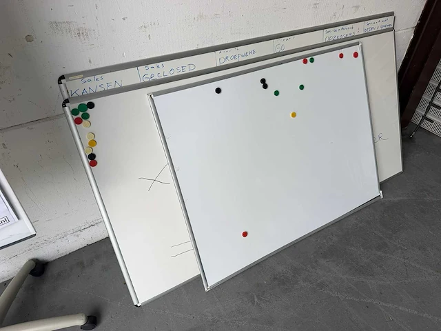 Flipover en 3 whiteboards - afbeelding 1 van  5