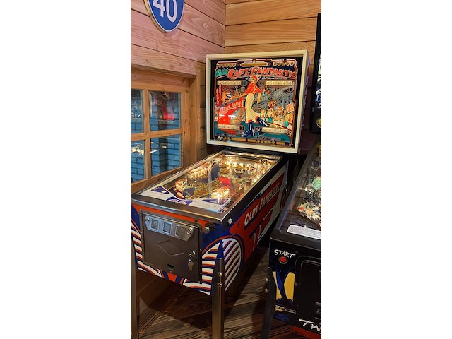 Flipperkast elton john, bally capt. fantastic - afbeelding 1 van  5