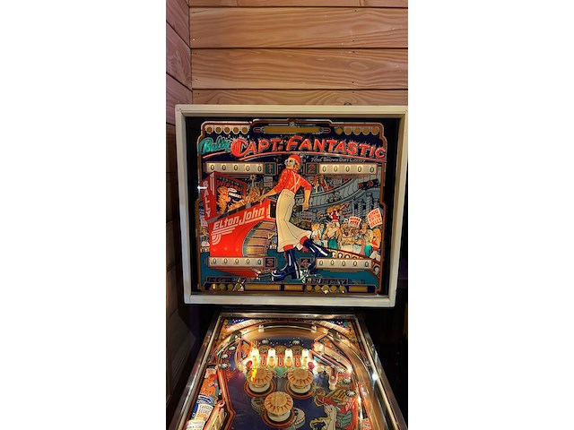 Flipperkast elton john, bally capt. fantastic - afbeelding 3 van  5
