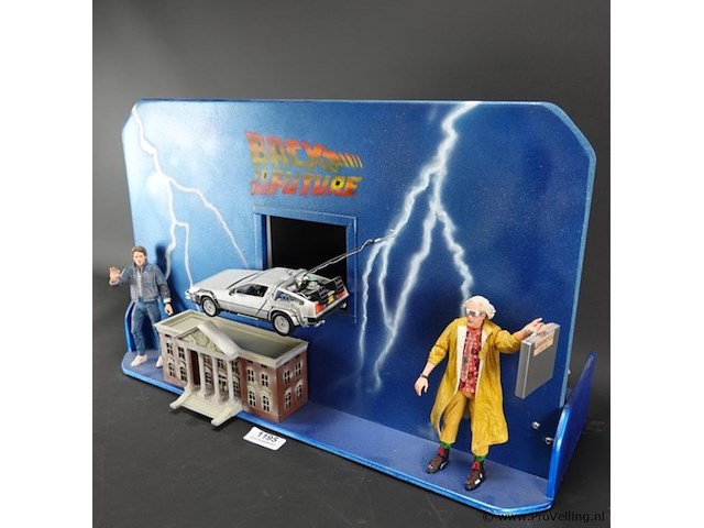 Flipperkast opzetstuk (topper) voor back2 the future pinball - afbeelding 2 van  5