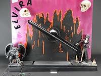 Flipperkast opzetstuk (topper) voor elvira pinball - afbeelding 1 van  9