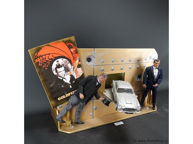 Flipperkast opzetstuk (topper) voor james bond pinball - afbeelding 4 van  10