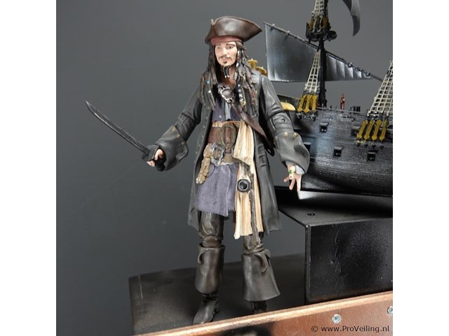 Flipperkast opzetstuk (topper) voor pirates of the caribbian pinball - afbeelding 8 van  10