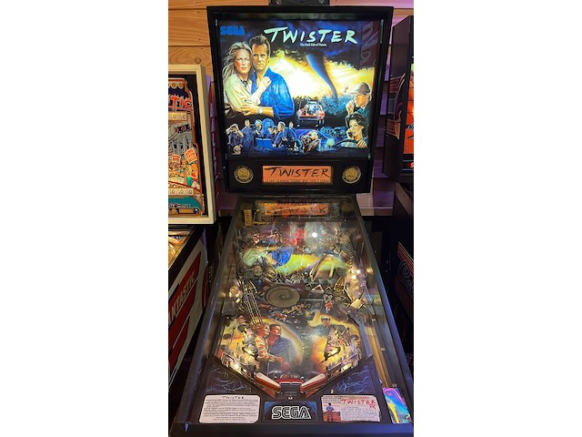 Flipperkast sega, twister - afbeelding 3 van  10