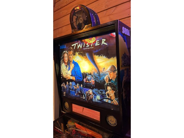 Flipperkast sega, twister - afbeelding 5 van  10