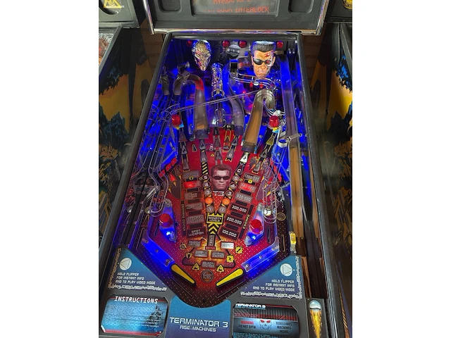 Flipperkast stern pinball inc. terminator - afbeelding 2 van  12