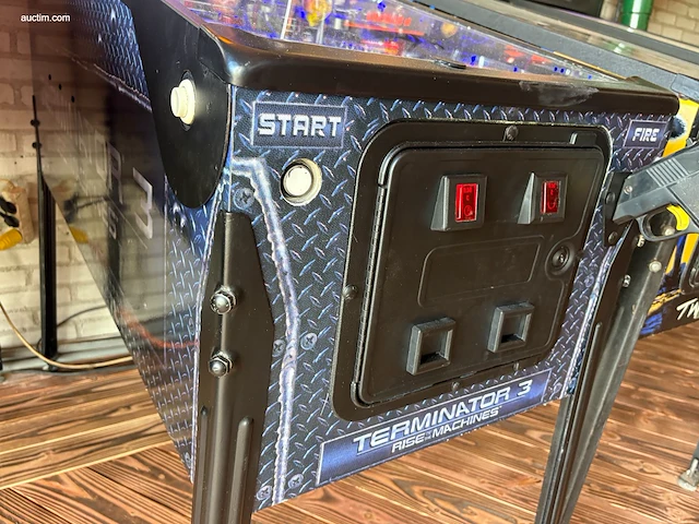 Flipperkast stern pinball inc. terminator - afbeelding 6 van  12