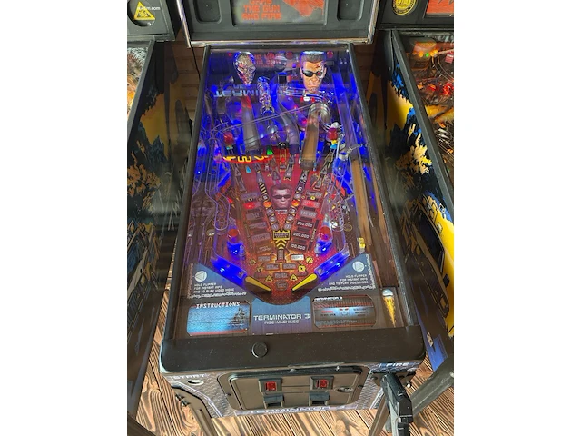 Flipperkast stern pinball inc. terminator - afbeelding 9 van  12