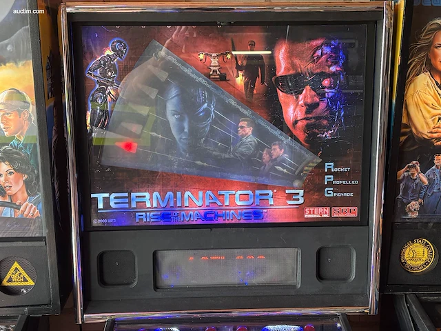 Flipperkast stern pinball inc. terminator - afbeelding 10 van  12