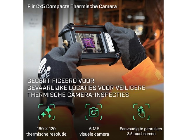 Flir cx5 warmtebeeldcamera met wifi en classificatie - afbeelding 2 van  5