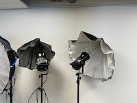 Flits- en studiolampen (4 stuks) - afbeelding 2 van  9