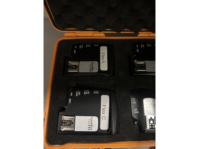 Flitsers inclusief koffer pocket wizzard - afbeelding 3 van  4