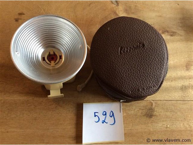 Flitslamp met hoes - afbeelding 1 van  2