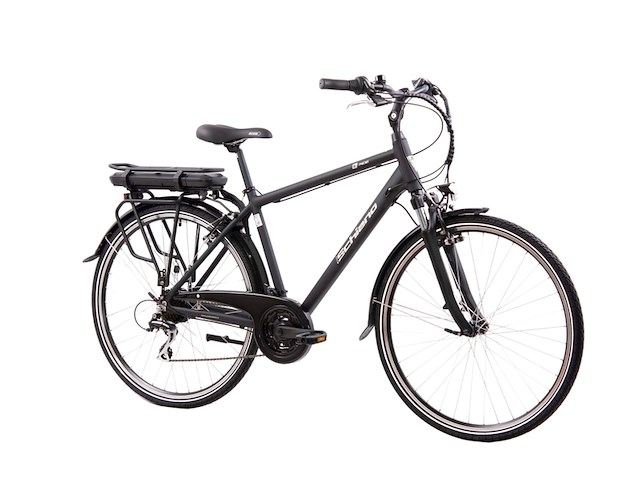 F.lli schiano eride e-bike trekking 28 inch 36v 10,4ah verwijderbare accu zwart - afbeelding 1 van  4