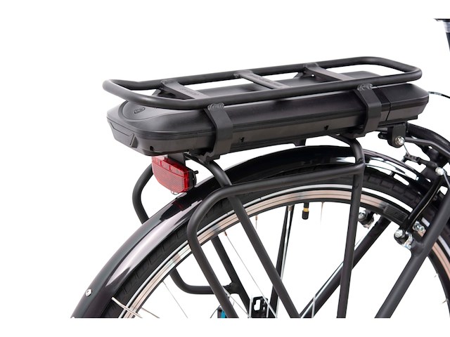 F.lli schiano eride e-bike trekking 28 inch 36v 10,4ah verwijderbare accu zwart - afbeelding 3 van  4