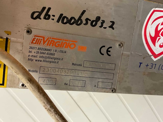 Flli virginio opvoer transportband - afbeelding 6 van  6