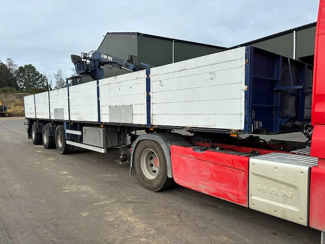 Floor + hiab130r - 1992 - flo-17-30h - oplegger - afbeelding 1 van  21