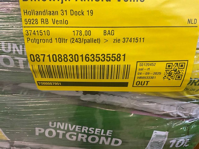 Florentus, culvita universeel 5 en 10 liter zakken potgrond (2x) - afbeelding 3 van  5