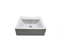 Flori design incasso square wasbak wit 53 x 27 x 39 cm - l028 - afbeelding 1 van  4