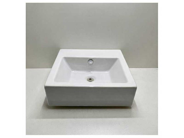 Flori design incasso square wasbak wit 53 x 27 x 39 cm - l028 - afbeelding 4 van  4