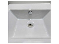 Flori design incasso square wasbak wit 53 x 27 x 39 cm - l028 - afbeelding 2 van  3