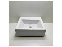 Flori design incasso square wasbak wit 53 x 27 x 39 cm - l028 - afbeelding 3 van  3