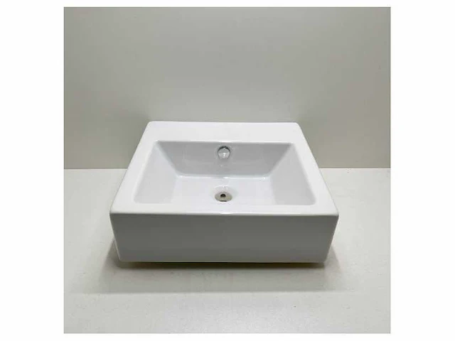 Flori design incasso square wasbak wit 53 x 27 x 39 cm - l028 - afbeelding 2 van  4