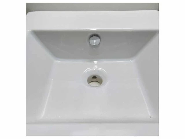 Flori design incasso square wasbak wit 53 x 27 x 39 cm - l028 - afbeelding 3 van  4