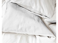 Florrèl duvet cover set plain sateen 60% org. cotton 40% 140x220+(1) 60x70 (4x) - afbeelding 4 van  5