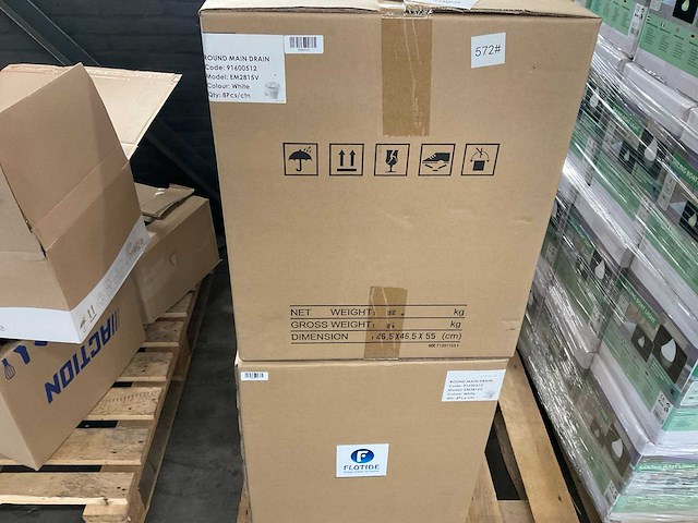 Flotide main drain 91600512 em2815v (8x) - afbeelding 1 van  2