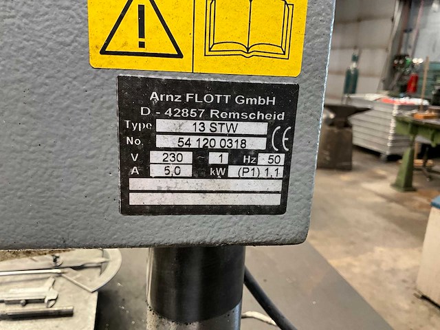 Flott 13stw tafelboormachine - afbeelding 5 van  6