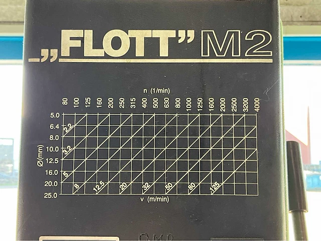 Flott m2 st industriële tafelboormachine - afbeelding 12 van  20
