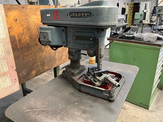 Flott tb6/11 tafelboormachine - afbeelding 4 van  6