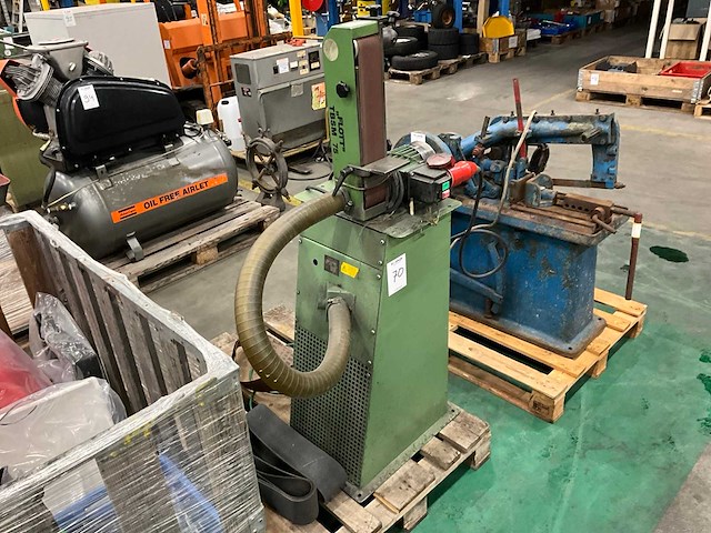Flott tbsm 75 & ma600 bandschuurmachine en afzuiging - afbeelding 1 van  5