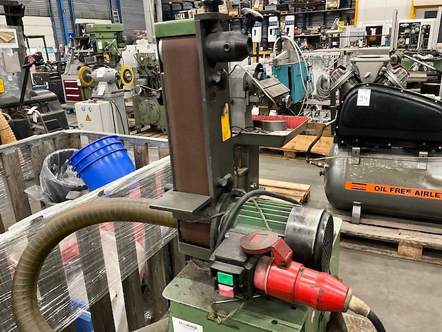 Flott tbsm 75 & ma600 bandschuurmachine en afzuiging - afbeelding 3 van  5