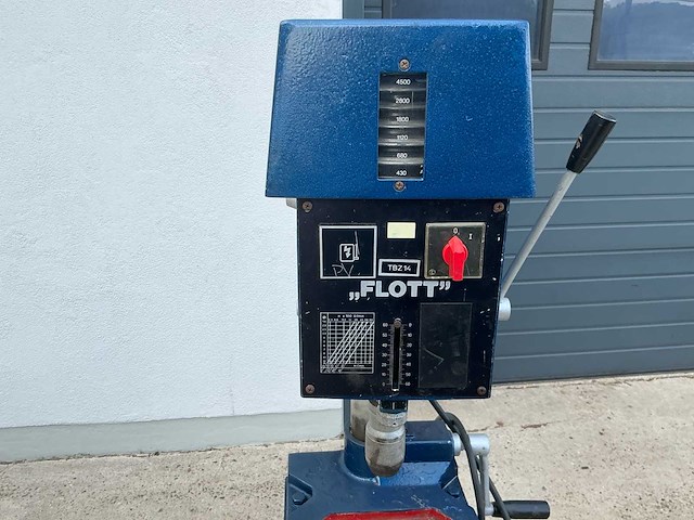 Flott tbz 14 tafelboormachine - afbeelding 4 van  7
