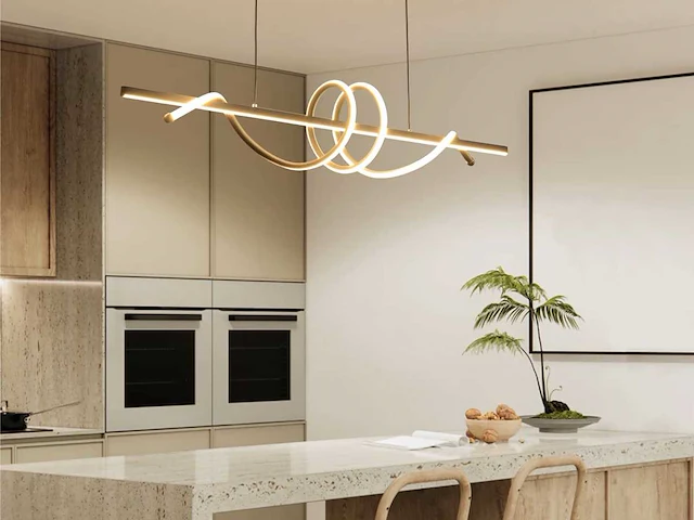 Flow led design armatuur zwart - afbeelding 8 van  8