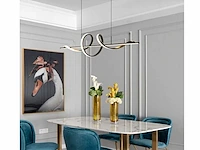 Flow led hanglamp zwart - afbeelding 3 van  8